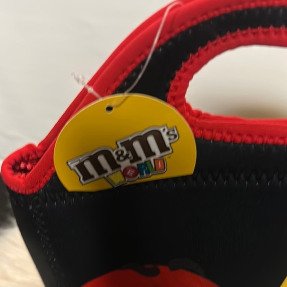 M&M'S Red and Yellow Insulated Tote Bag - Picture 4 of 4